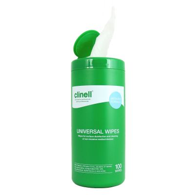 Clinell Universal Wipes Tub 100