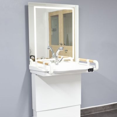 Height Adjustable Wheelchair Accessible Sink