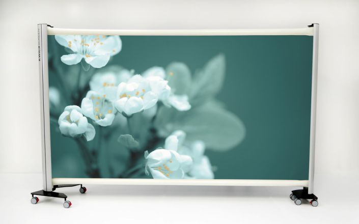 Teal KwickScreen Ward Screens