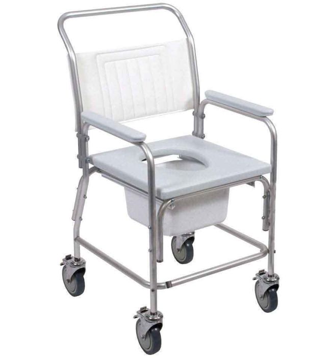 Days Aluminium Shower Commode Chair