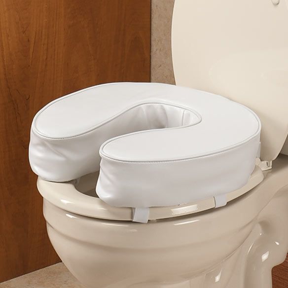 4" Padded Raised Toilet Seat