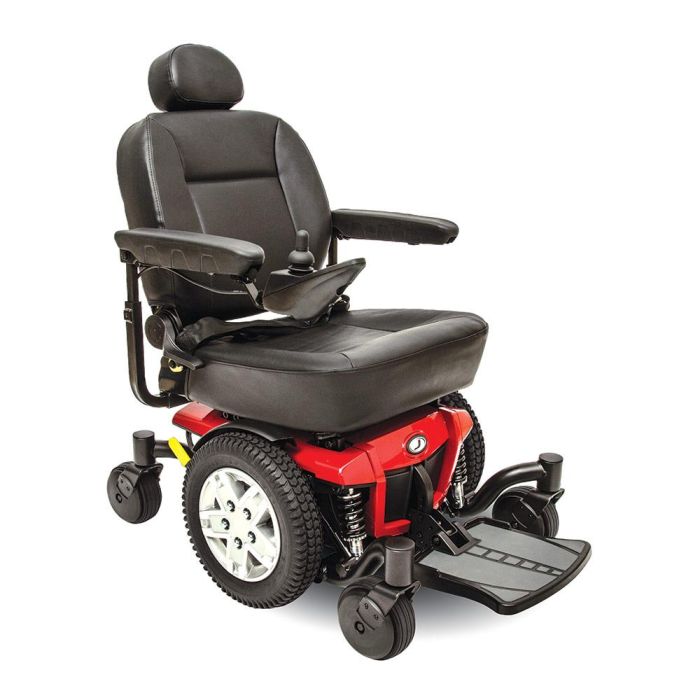 Jazzy 600ES Red Base