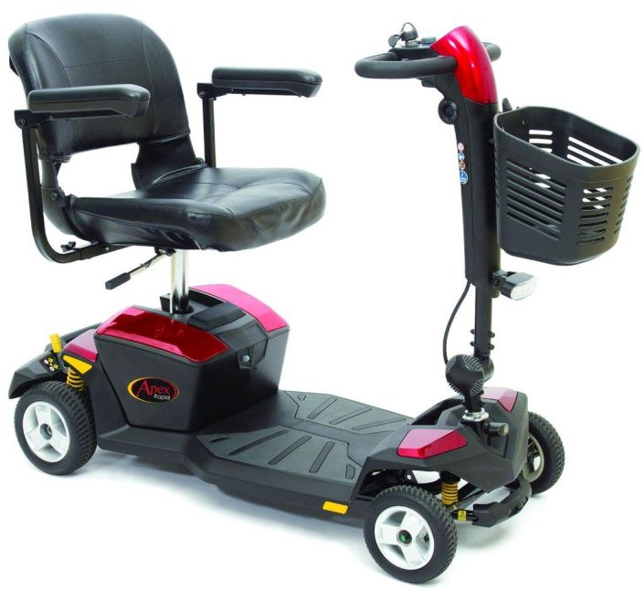 Pride Apex Rapid Travel Scooter