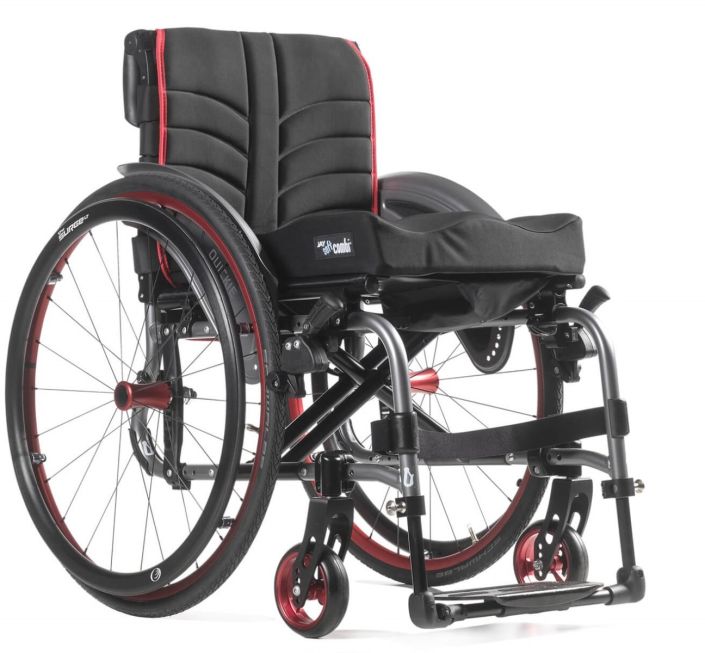 Quickie Life F Folding Wheelchair
