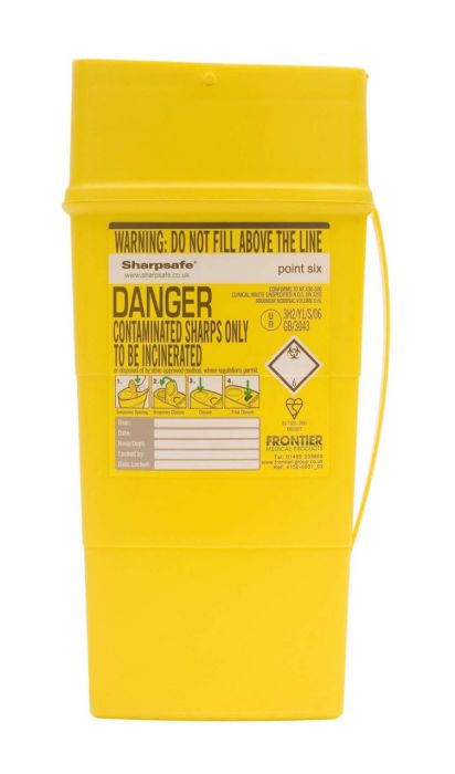 Sharpsafe 0.6 Litre x 100