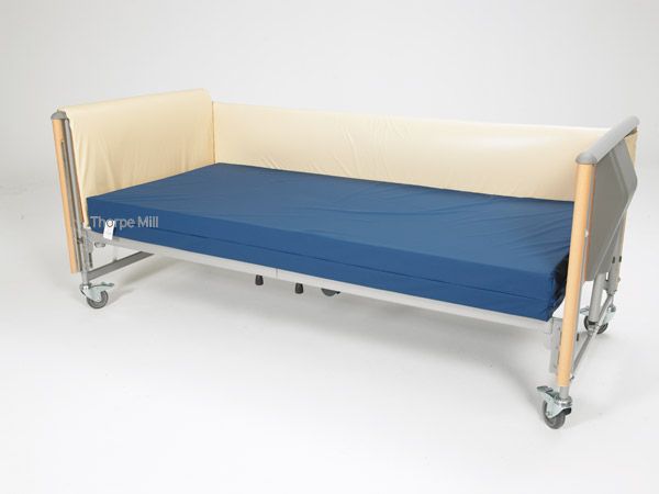 Wooden Bed Rail 3 Bar Cotside Bumpers