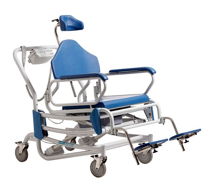 XXL Rehab Shower Commode Rise n Recline