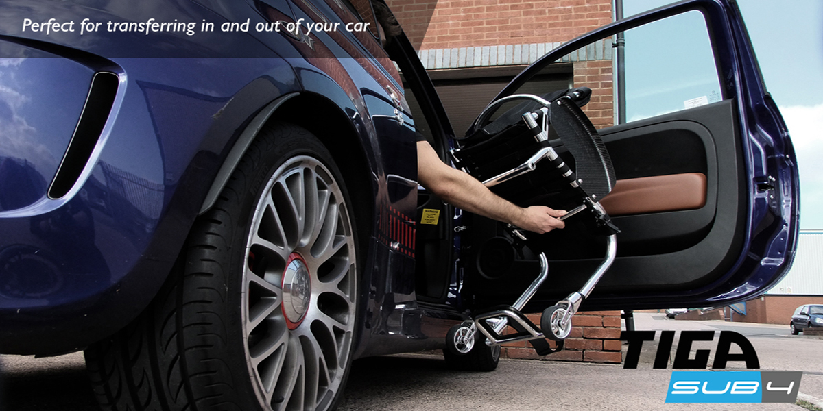 Tiga Sub4 RGK&#039;s Lightest Wheelchair Yet
