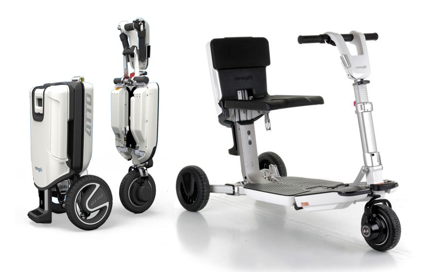 The best Travel Scooter in UK and Ireland - The ATTO folding scooter
