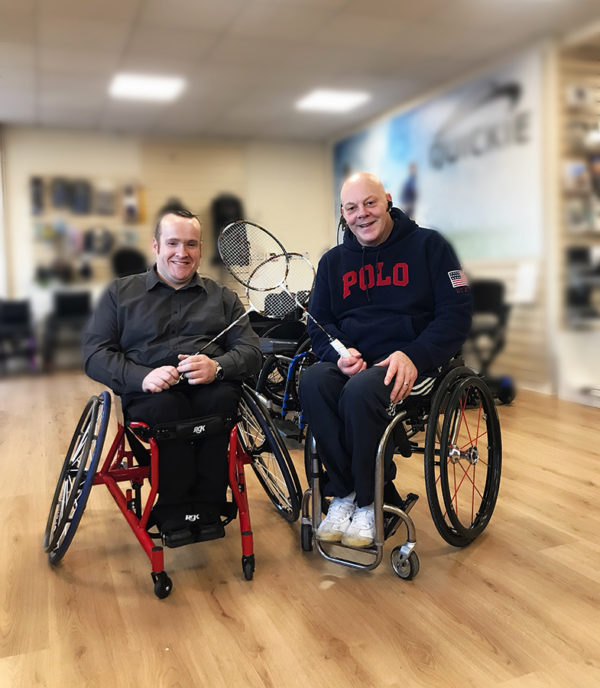 RGK Grandslam collected by Chris Stewart - Ireland&#039;s No.1 Wheelchair Badminton Athlete