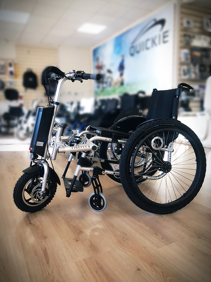 Firefly Wheelchair Attachment &amp; Progeo Exelle - the perfect combo!