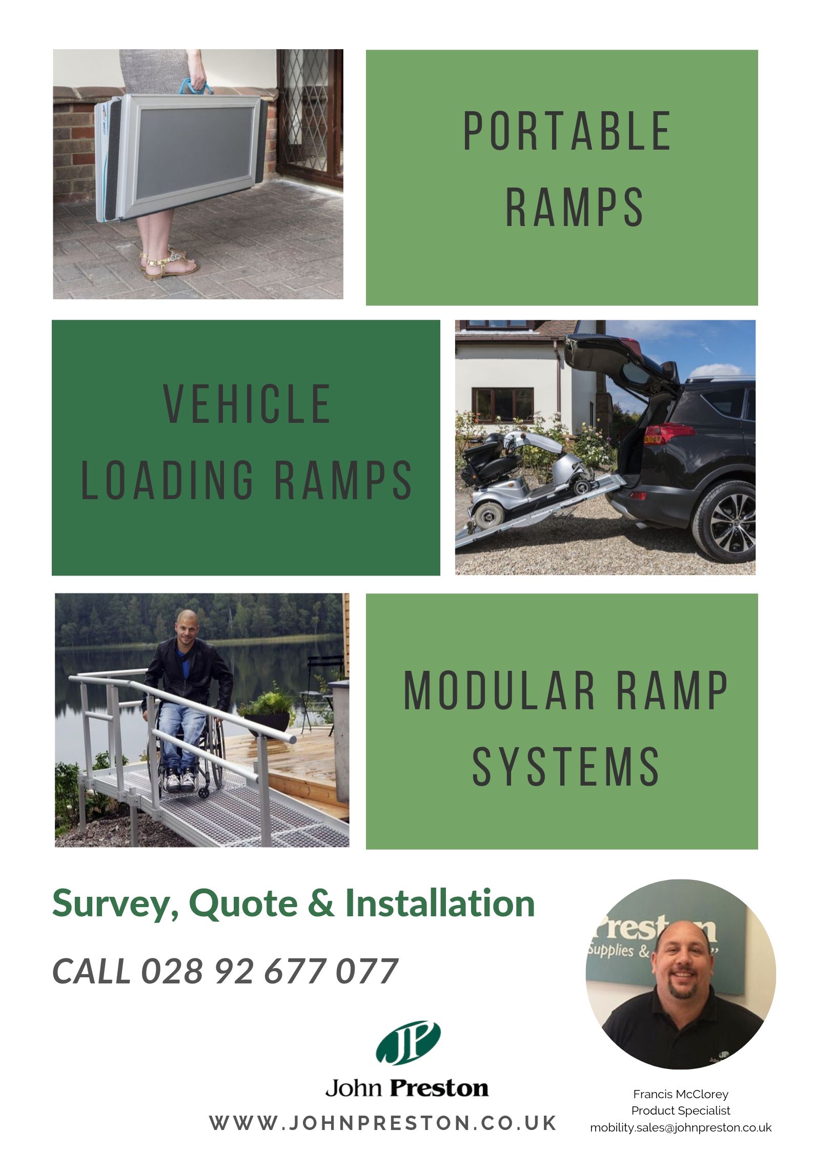 Wheelchair Ramps Northern Ireland - Home Survey &amp; Install